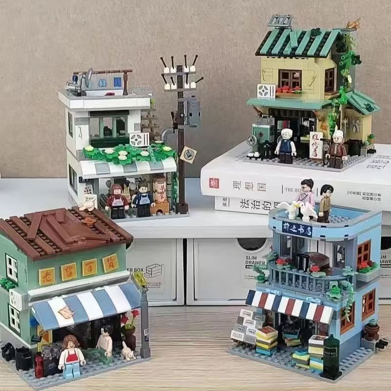 Vintage Collectibles Store - Mini Street Vintage Department Store Building