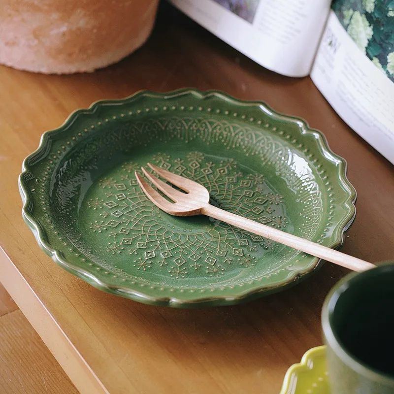 Elegant Vintage Embossed Ceram - đánh giá và giá Vintage Collectible Dishes