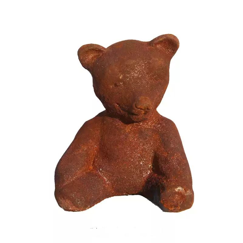 Rustic Cast Iron Bear Figurine - đánh giá và giá Vintage Collectible Bears