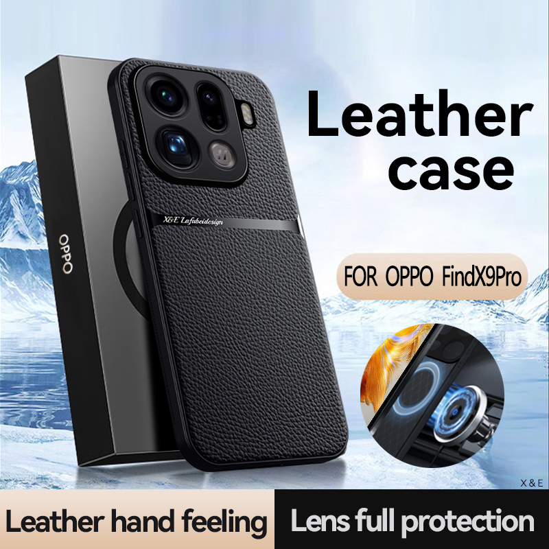 For OPPO Find X9 Pro X9 Case   - đánh giá và giá Camera Leather Case