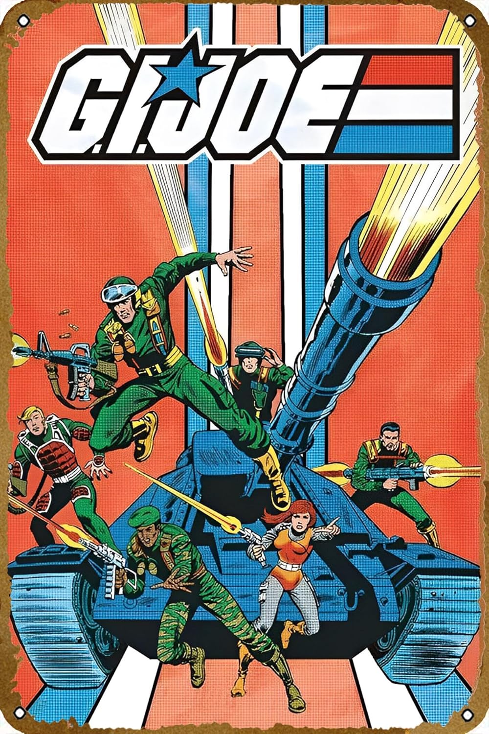 Gi Joe – Tank – Poster Vintage - đánh giá và giá Vintage Collectible Tins