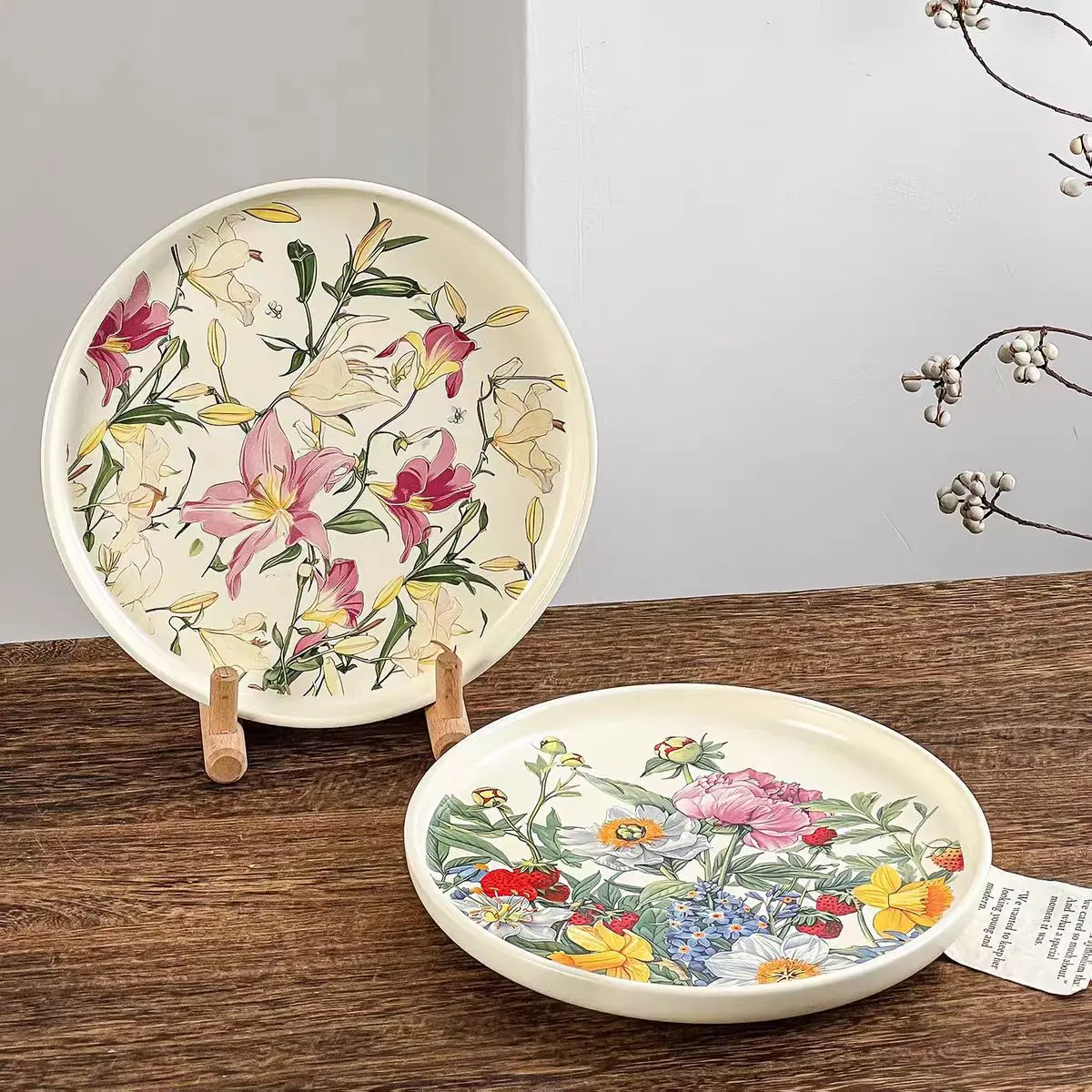 Creative Romantic Floral Ceram - đánh giá và giá Vintage Collectible Dishes