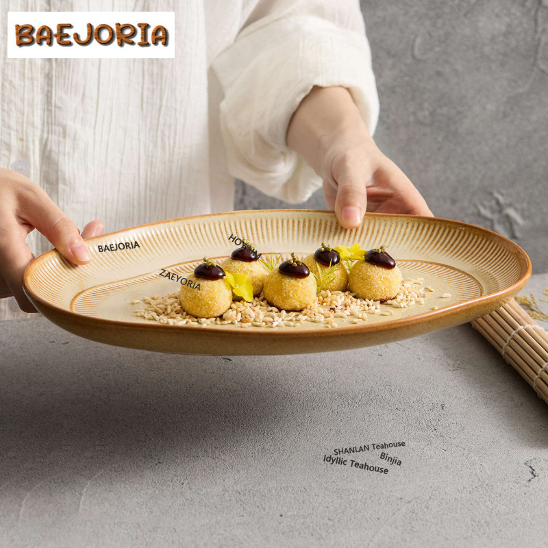 BAEJORIA Kiln Fambe Fish Plate - đánh giá và giá Vintage Collectible Dishes