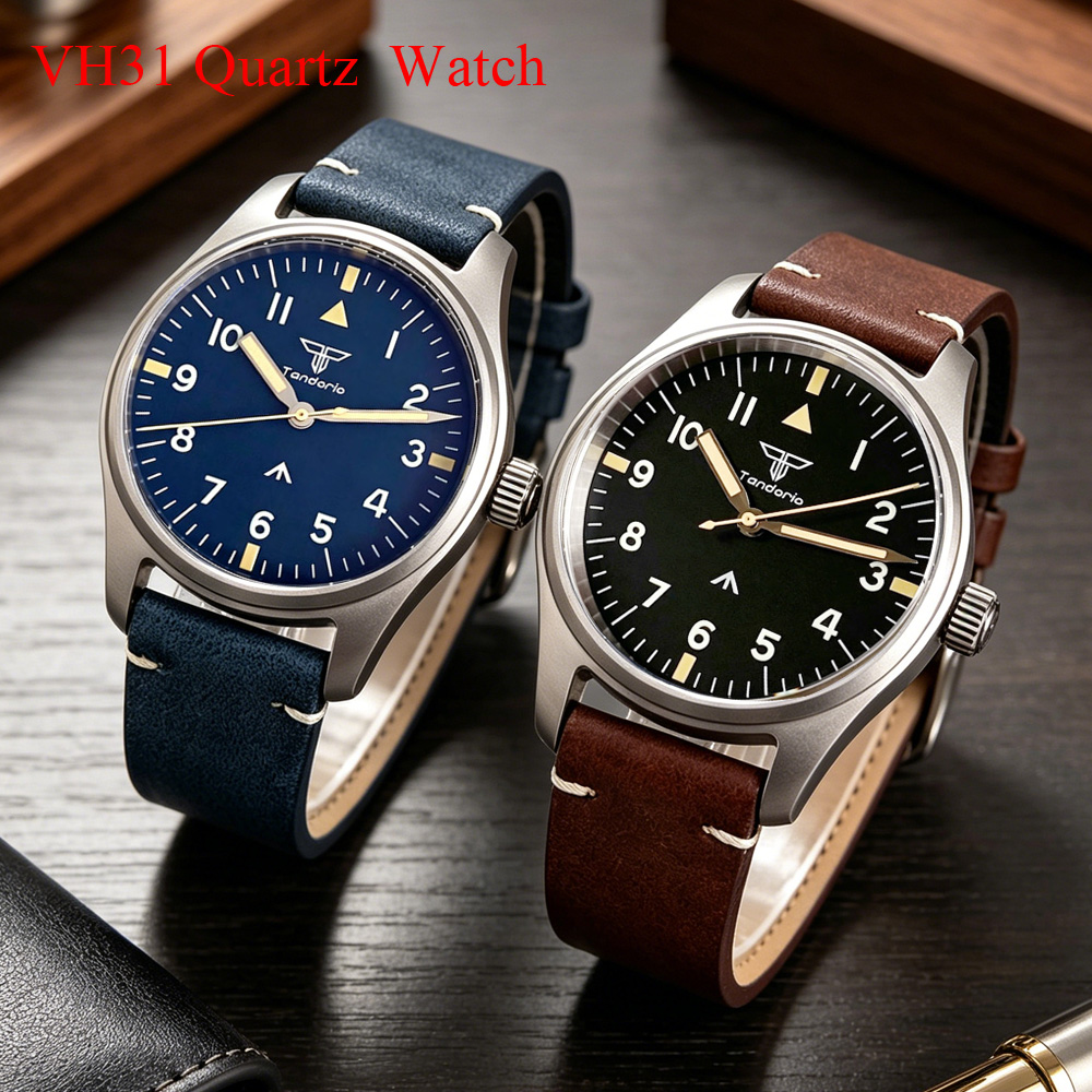 Tandorio 39mm AR Sapphire Tita - đánh giá và giá Vintage Watch Collecting