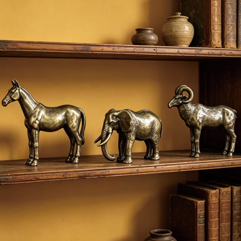 Solid Brass Animal Figurines H - đánh giá và giá Vintage Collectibles Store